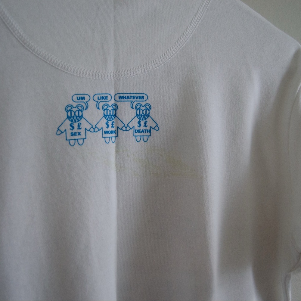 Vintage Radiohead W.A.S.T.E. T-Shirt - Picture 3 of 8
